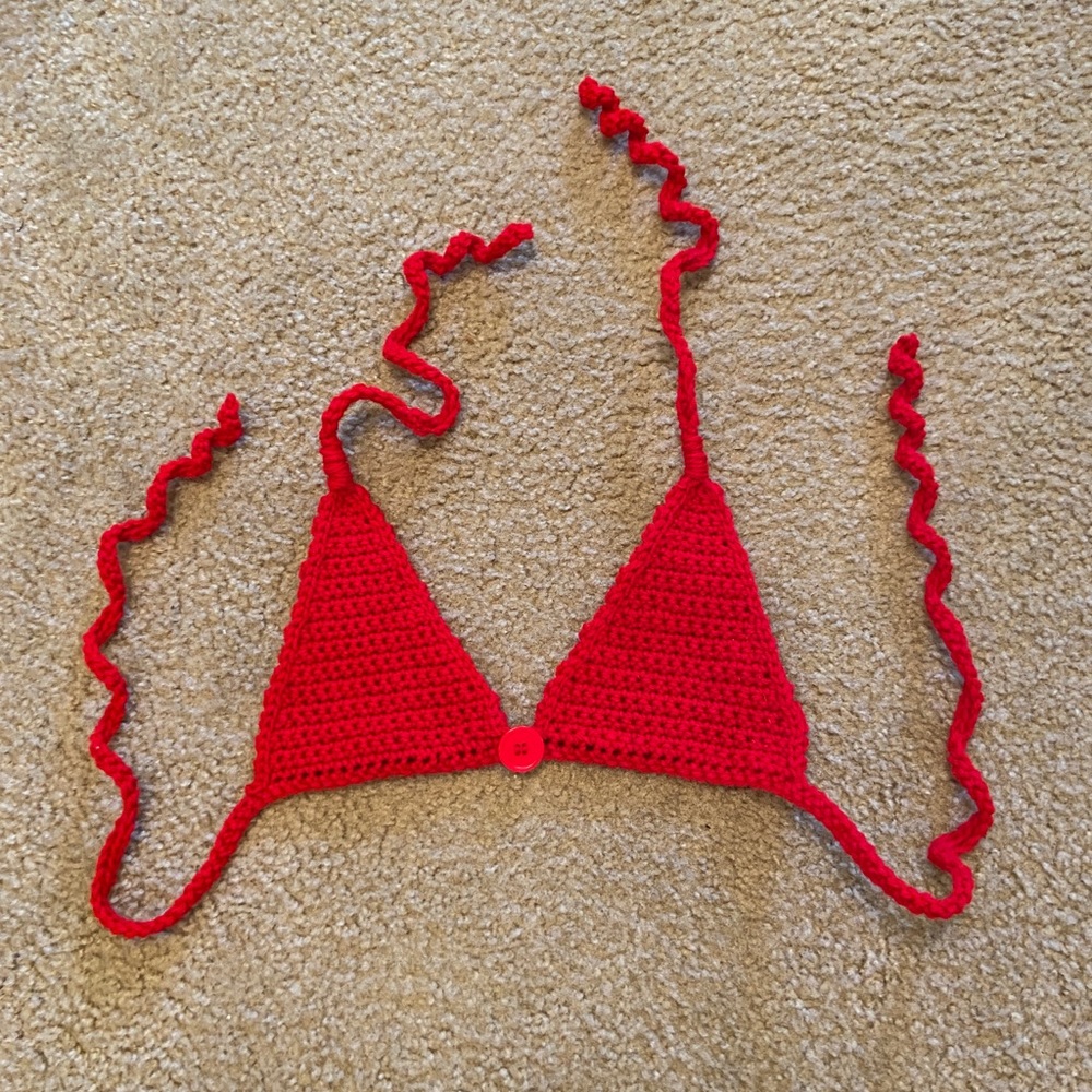 Knitted Bikini Top